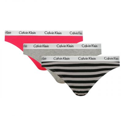 5. CALVIN KLEIN DAMEN 3ER-PACK BIKINI-HÖSCHEN