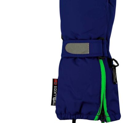 2. Trollkids Kinder Troll Mitten XT wasserdichte blaue Winterhandschuhe (928-100)