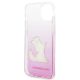 7. Karl Lagerfeld KLHCP14MCFNRCPI iPhone 14 Plus 6.7" Hardcase Pink / Pink Choupette Fun
