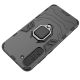 5. Ring Armor Hülle für Samsung Galaxy S23+ gepanzerte Hülle magnetischer Haltering schwarz