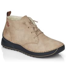 Damen-Ankle-Boots, beige, gefüttert, Rieker 51510-60