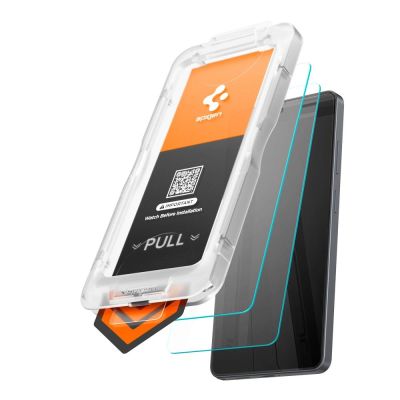 3. Spigen Glas.Tr Ez Fit Pro HD Panzerglas 2er-Pack für Samsung Galaxy S26