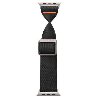 15. Spigen Fit Lite Ultra Armband für Apple Watch 4/5/6/7/8/9/SE/Ultra (42/44/45/49 mm) – Schwarz