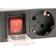 14. GEMBIRD 19"-Rack-Steckdosenleiste PDU EG-PDU-014-C14 1U, 10 A, 8 x SCHUKO, C14-Stecker, 3-m-Kabel