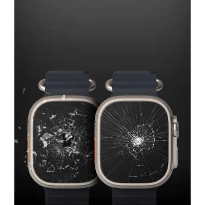 10. Ringke ID FC Glass 4er-Pack Panzerglas für Apple Watch Ultra 1 / 2 (49 mm)