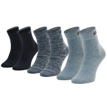 Skechers 3PPK Jungen Mech Ventilation Socken SK41064-5302 Blau 35-38