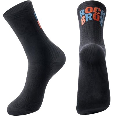 Rockbros Sportsocken schwarz/gemustert L