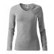 3. Malfini Elegance T-Shirt W MLI-12712 dunkelgrau meliert