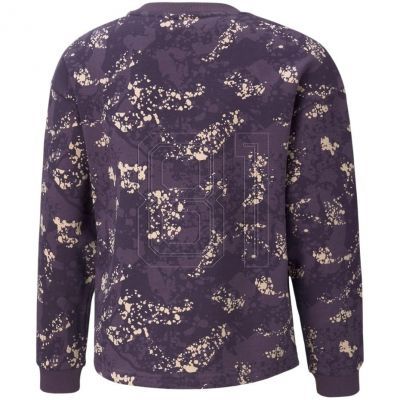 2. Puma Alpha AOP Crew FL Jr Sweatshirt 589241 16