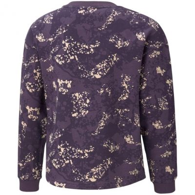 2. Puma Alpha AOP Crew FL Jr Sweatshirt 589241 16