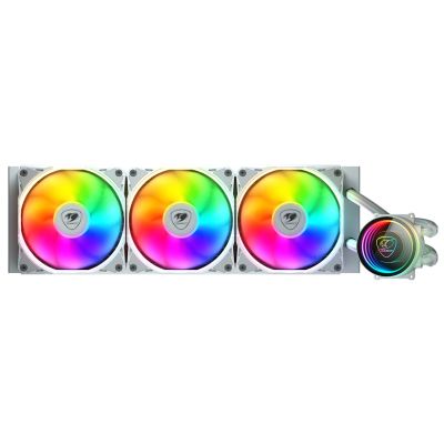 7. COUGAR DISS A LIQUIDO COUGAR 3MPSD360W POSEIDON ELITE ARGB 360 WHITE 392x121x27mm SKT 115x-1200-1700-1366-AM5-AM4-FM2-FM1-AM3 ARGB