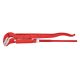 2. Knipex 83 30 015 Rohrzange, rot, Edelstahl, 6 cm, schwedische Ausführung, Chrom-Vanadium-Stahl