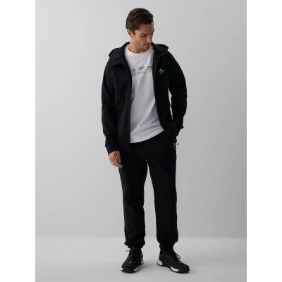 4. Herren-T-Shirt mit Aufdruck, regulär, Größe 4F 4FKAW26TTSHM4476-10S