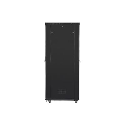 LANBERG Schrankregal 19" 47U 800x1200 Glastür LCD Schwarz FF01-8247-12BL