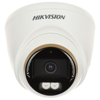 4. AHD, HD-CVI, HD-TVI, CVBS Kamera DS-2CE72DF3T-LFS (2,8 mm) Smart Hybrid Light ColorVu - 1080p Hikvision