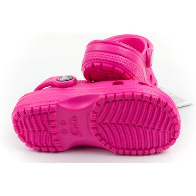 7. Crocs Classic Clog T Kinderclogs-Sandalen, rosa, bequem, modisch