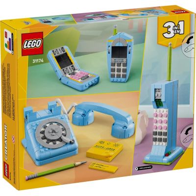 2. LEGO Creator 3-in-1 31174 – Telefon im Retro-Stil