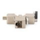 5. Digitus CAT 6A Keystone-Modul, geschirmt mit intelligentem Kabelmanagement - 8 Stück.
