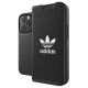 8. Adidas OR Booklet Case BASIC iPhone 14 Pro 6,1" schwarz/schwarz weiß 50182