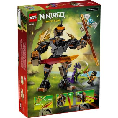 13. LEGO NINJAGO 71854 Coles Missionsmech und Drache Zane