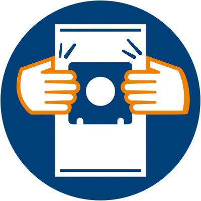 2. Staubsaugerbeutel für AEG, Electrolux, Philips (Synthetisches Material; Philips FC8022/04; 4 Stück)