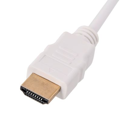 5. SAVIO Adapter HDMI (M) - VGA (F) Weiß CL-201