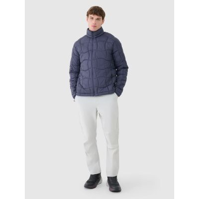 4. Herren 4F 4FWSS25TDJAM527-22S Primaloft Silver Daunen-Trekkingjacke