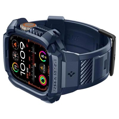 19. Spigen Rugged Armor Pro Hülle für Apple Watch Ultra 1/2 (49 mm) – Marineblau