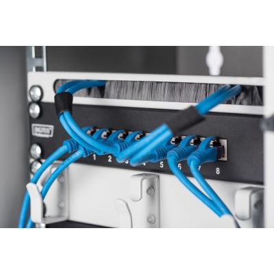 13. Rack-Schrank DIGITUS DN-10-05U-1 254 mm (10") - 312 x 300 mm (B x T) Weiß