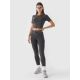 4. Damen Crop Top Slim Uni 4F 4FRAW24TTSHF2581-20S
