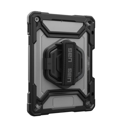 3. UAG Plasma HS Kickstand – Schutzhülle mit Apple Pencil-Halterung, Handauflage und Ständer für iPad 10,9" 10. Generation / 11" (A16) (Eis/Schwarz)