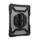 3. UAG Plasma HS Kickstand – Schutzhülle mit Apple Pencil-Halterung, Handauflage und Ständer für iPad 10,9" 10. Generation / 11" (A16) (Eis/Schwarz)