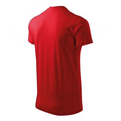 3. Malfini Heavy V-Ausschnitt T-Shirt M MLI-11107 rot
