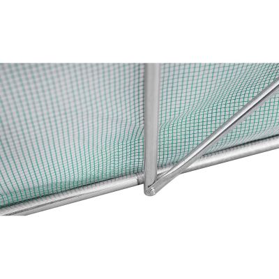 4. Gewächshaus-Gartentunnel 300x600x200CM PE-Konstruktion Stahl Grün
