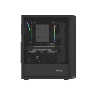 28. FURY COMPUTERGEHÄUSE FURY SHOBO SH4F MIDI TOWER MIT FENSTER SCHWARZ