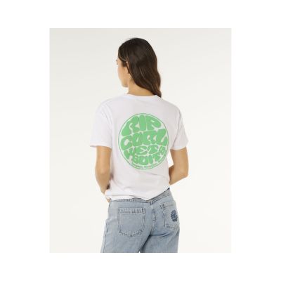 3. RIP CURL Icons Of Surf Relaxed Tee Damen Weiß
