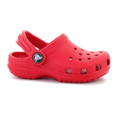 6. CROCS CLASSIC KIDS CLOG T VARSITY RED 206990-6WC