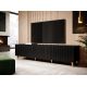 6. TV-Schrank PAFOS 200x40x52 schwarz matt