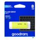 5. GoodRam UME2 UME2-0080Y0R11 USB-Stick (8 GB; USB 2.0; gelb)
