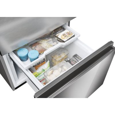 8. Haier HTW5620DNMG Mehrtüriger Kühlschrank (Edelstahl)