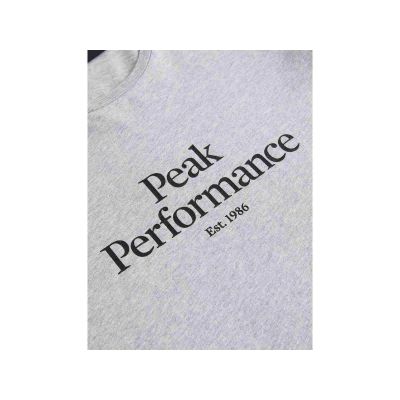 4. T-Shirt Peak Performance W Original Tee grau