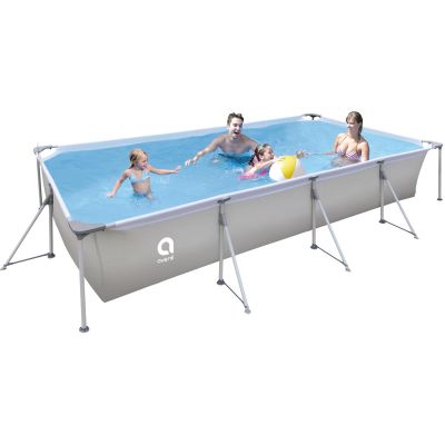 7. Rechteckiger Rahmenpool, besonders stabil, 394 x 207 x 80 cm, 17723