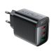 2. Acefast A108 GaN PD 67W 2xUSB-C 1xUSB-A Wandladegerät - Schwarz
