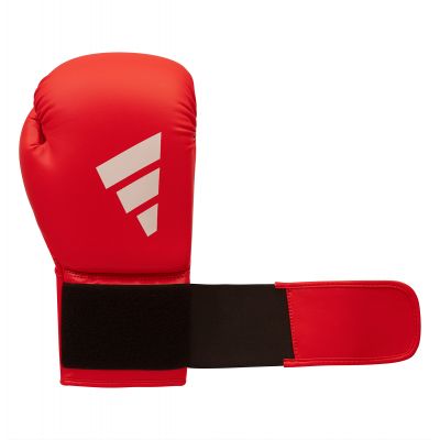 16. Adidas SPEED 175 Leder-Boxhandschuhe rot