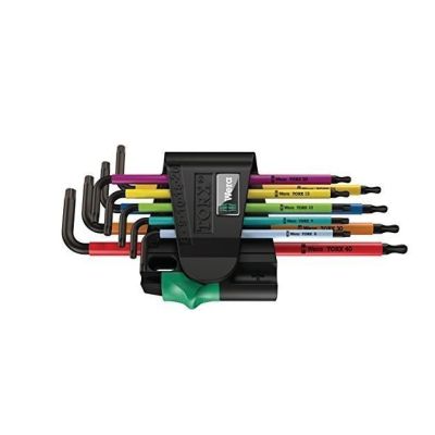 10. WERA Torx-Schlüsselsatz, 9-teilig