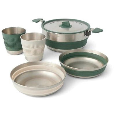 5. Geschirrset Sea to Summit Detour SL Steel One Pot 3L 5P