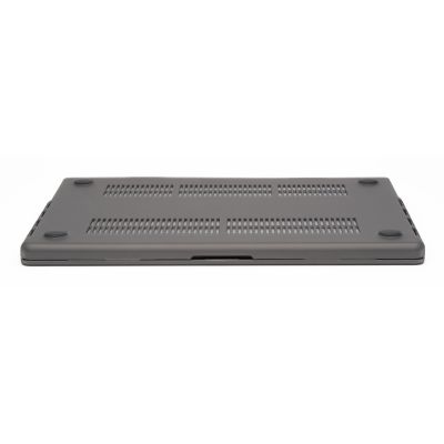 4. ZAGG Hardshell - Schutzhülle für MacBook Air 13" M2 (2022) / M3 (2024) / M4 (2025) (rauchfarben)