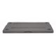 4. ZAGG Hardshell - Schutzhülle für MacBook Air 13" M2 (2022) / M3 (2024) / M4 (2025) (rauchfarben)