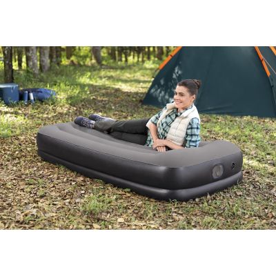 21. Bestway 671BT Luftmatratze, Einzelmatratze, Schwarz, Grau, Unisex