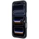 5. BMW Logo mit schrägen Prägebuchstaben, MagSafe-Hülle für iPhone 18 Pro Max / 17 Pro Max – Blau
